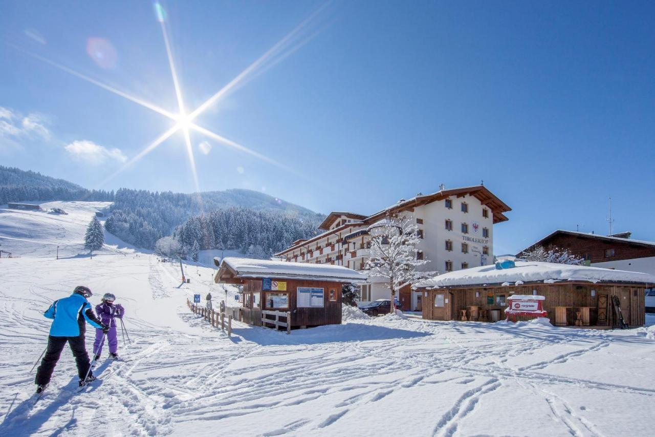 Landhotel Tirolerhof - Mai Bis Mitte Juni Kein Saunabetrieb Oberau Luaran gambar